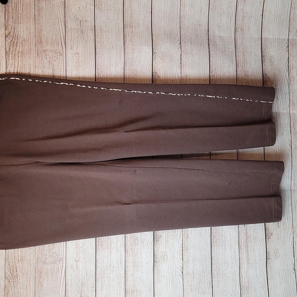 RAFAEL SPORT BROWN LEOPARD PRINT TWO PIECE JOGGING SUIT - Picture 13 of 16